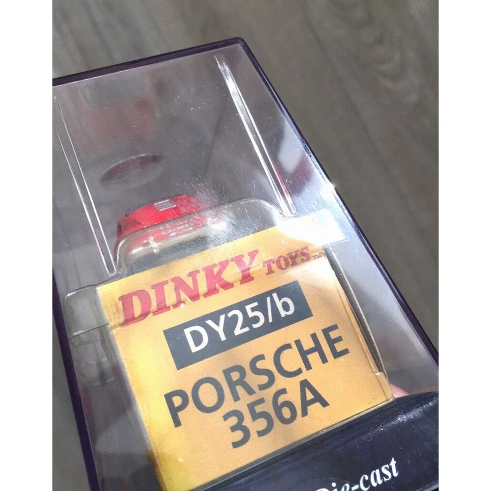 NEW Dinky Toys Porsche 356A Deluxe Die Cast Red DY25/b 2006 - Picture 10 of 14